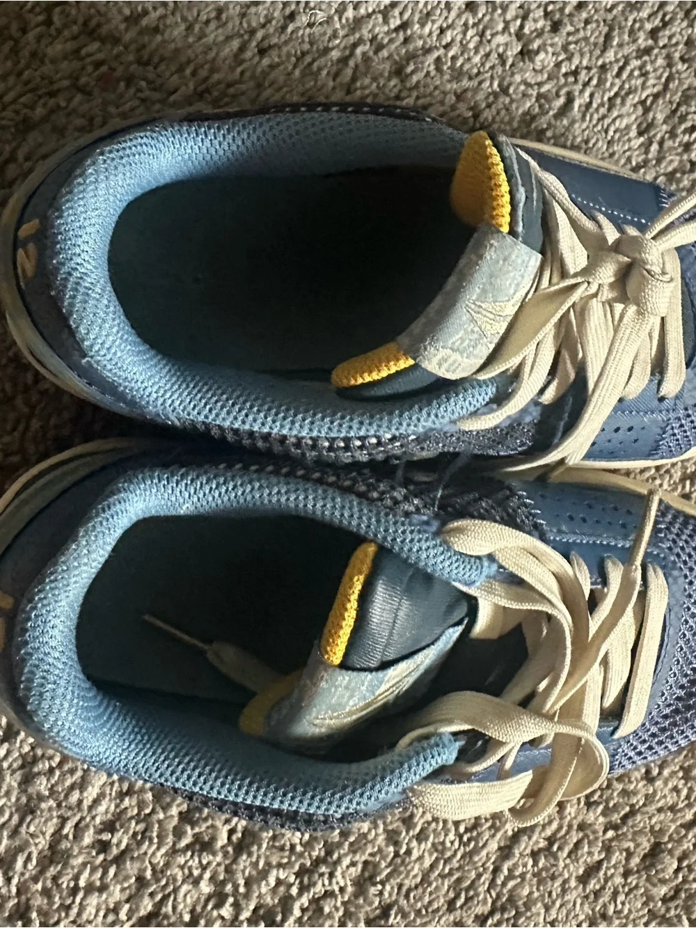 Nike Light Blue Mesh Sneaker with White Tag